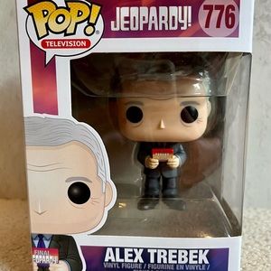 NEW never opened Funko POP Alex Trebek. From Jeopardy